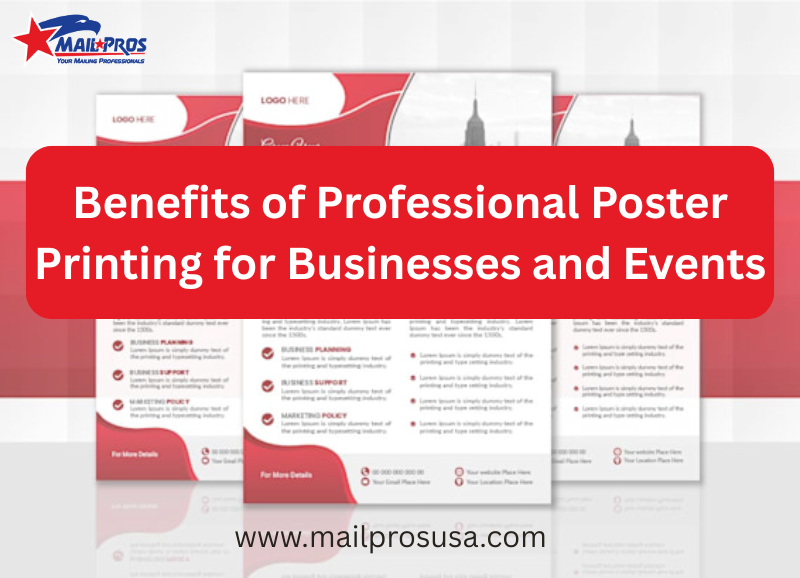 Benefits of Professional Poster Printing for Businesses and Events