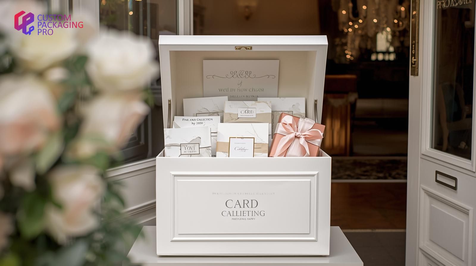 wedding cards and boxes