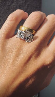 Toi et Moi Custom Ring